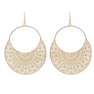 NWT Francesca’s Gold Earrings